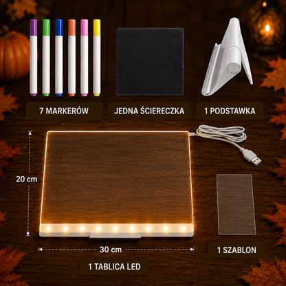 Magiczna Tablica LED do Rysowania
